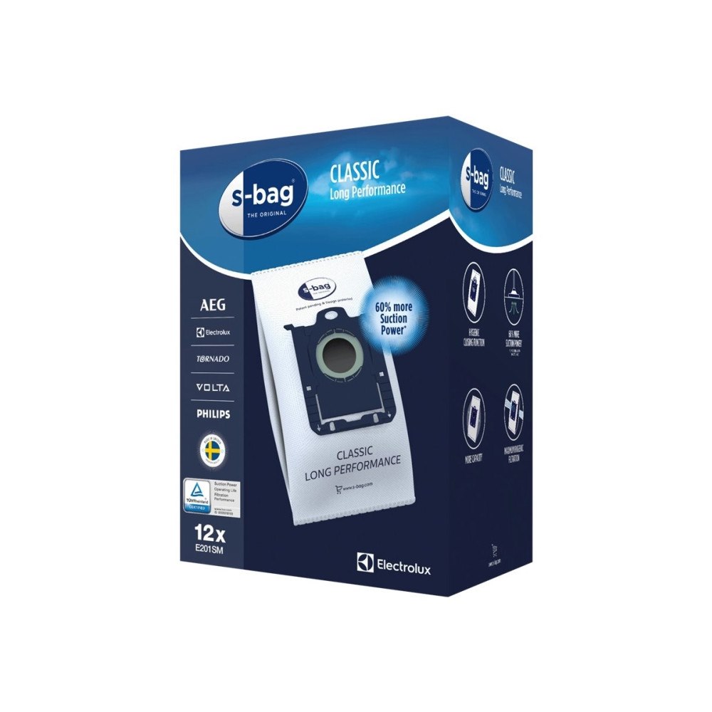 Electrolux s-Bag Classic Long Performance E201SM