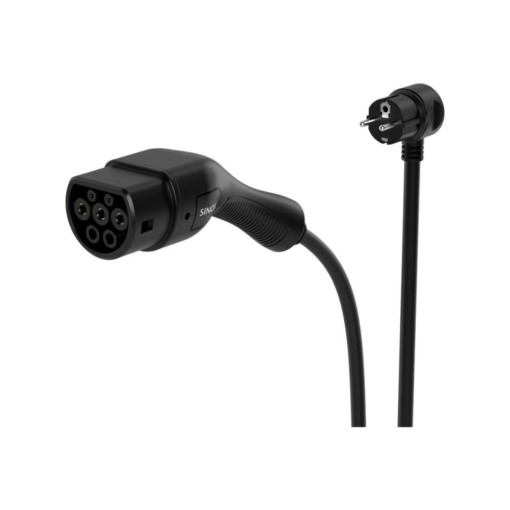 SINOX Sinox - strömkabel - Eurokontakt till Type 2 - 5 m