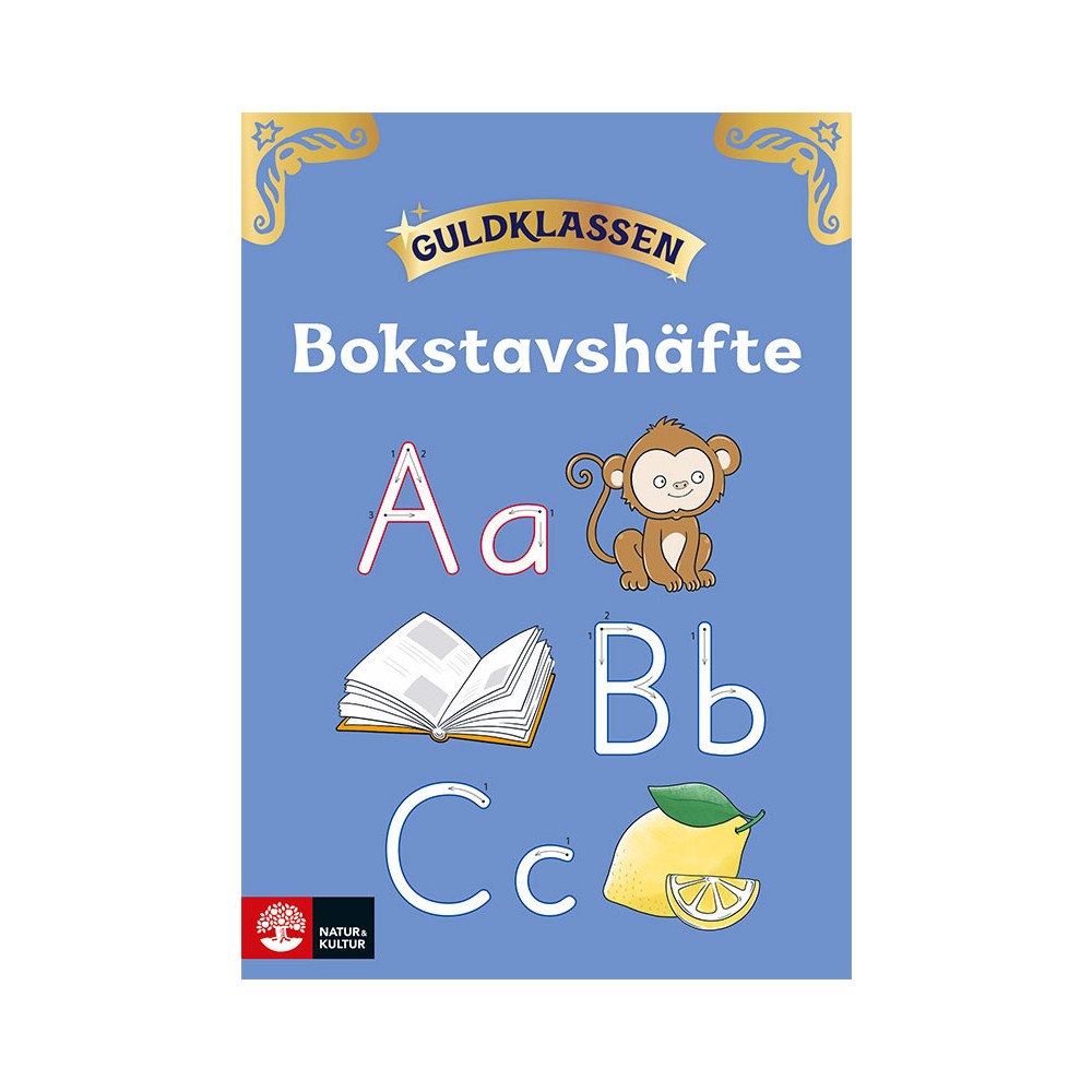 Natur & Kultur Läromedel och Akademi Guldklassen åk 1 Bokstavshäfte (10-pack) (häftad)