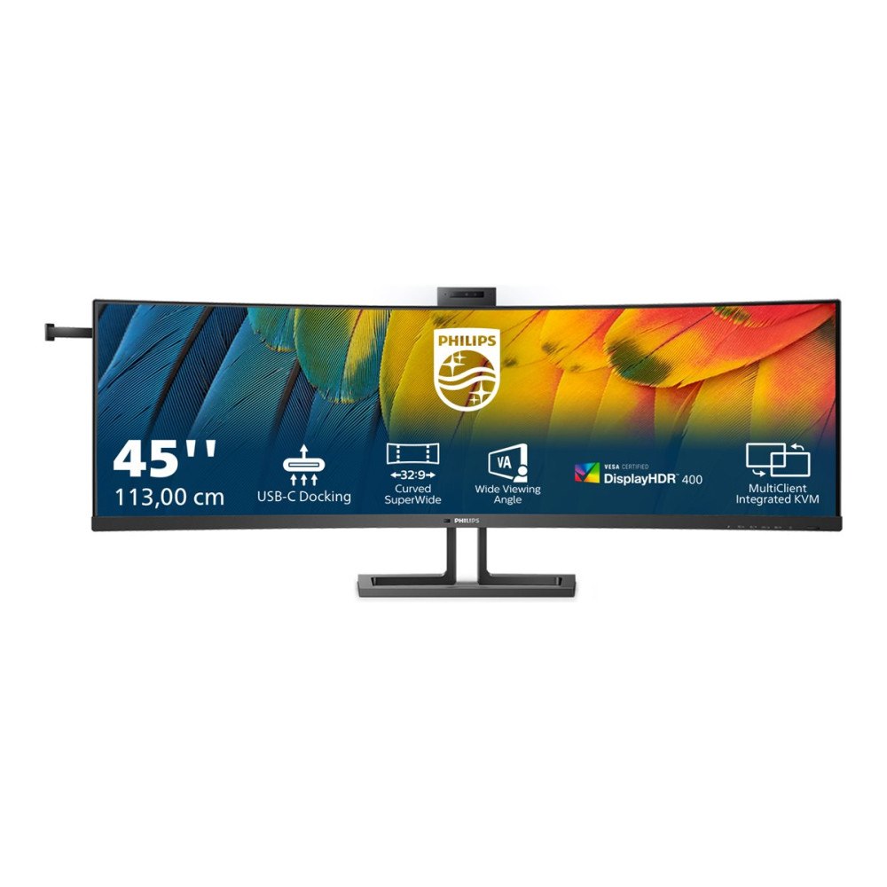 Philips Philips 45B1U6900CH - 6000 Series - LED-skärm - böjd - 45" - HDR