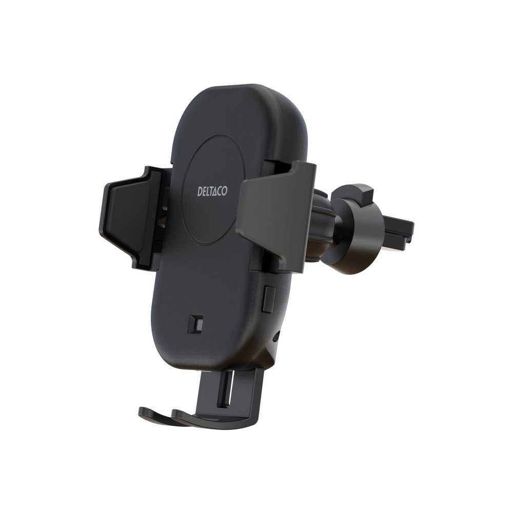 Deltaco DELTACO trådlös laddningshållare för bil - 15 Watt