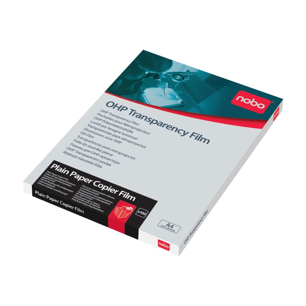 NOBO Nobo Transparency Film A4 - OH-film - 100 ark - A4