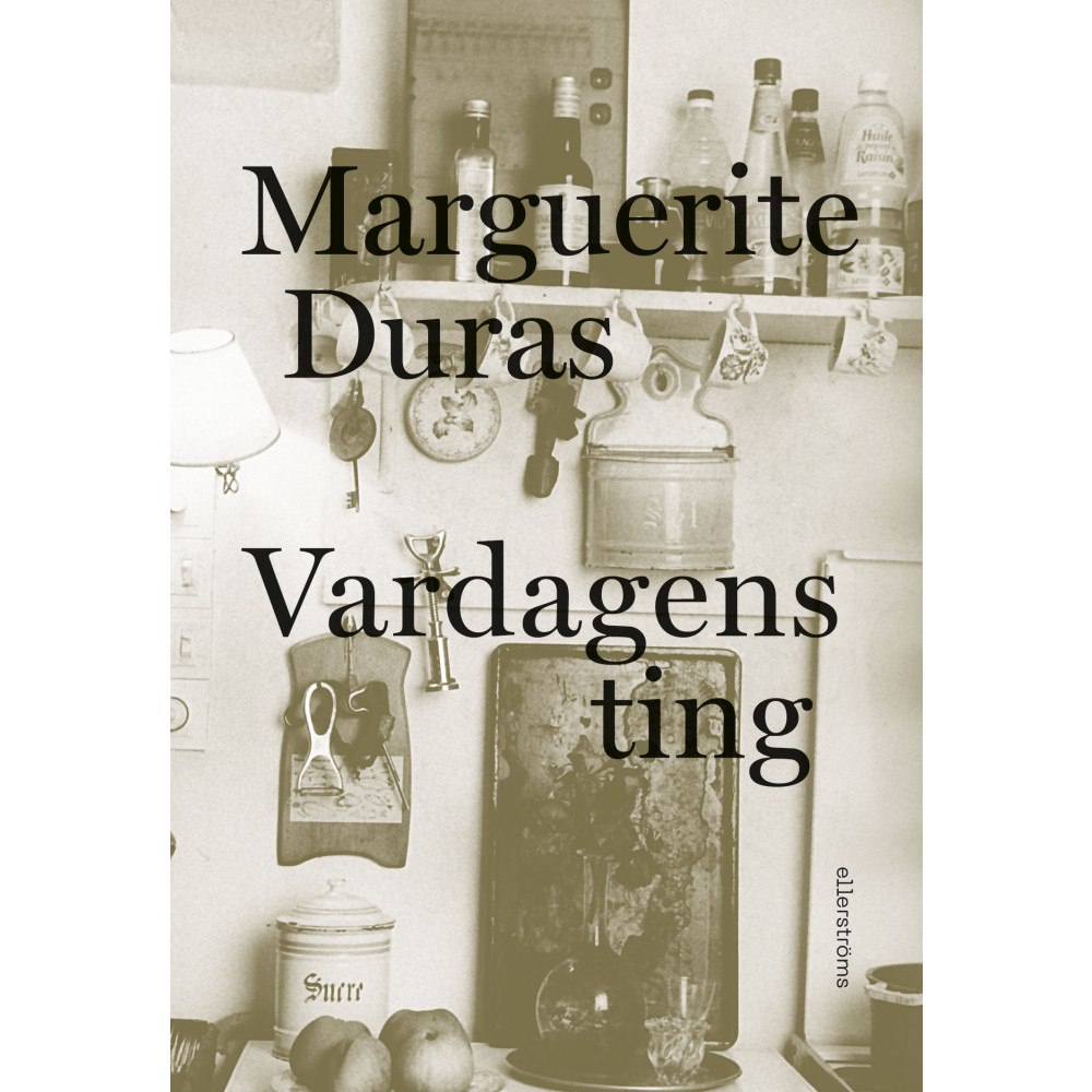 Marguerite Duras Vardagens ting : Marguerite Duras talar med Jérôme Beaujour (bok, danskt band)