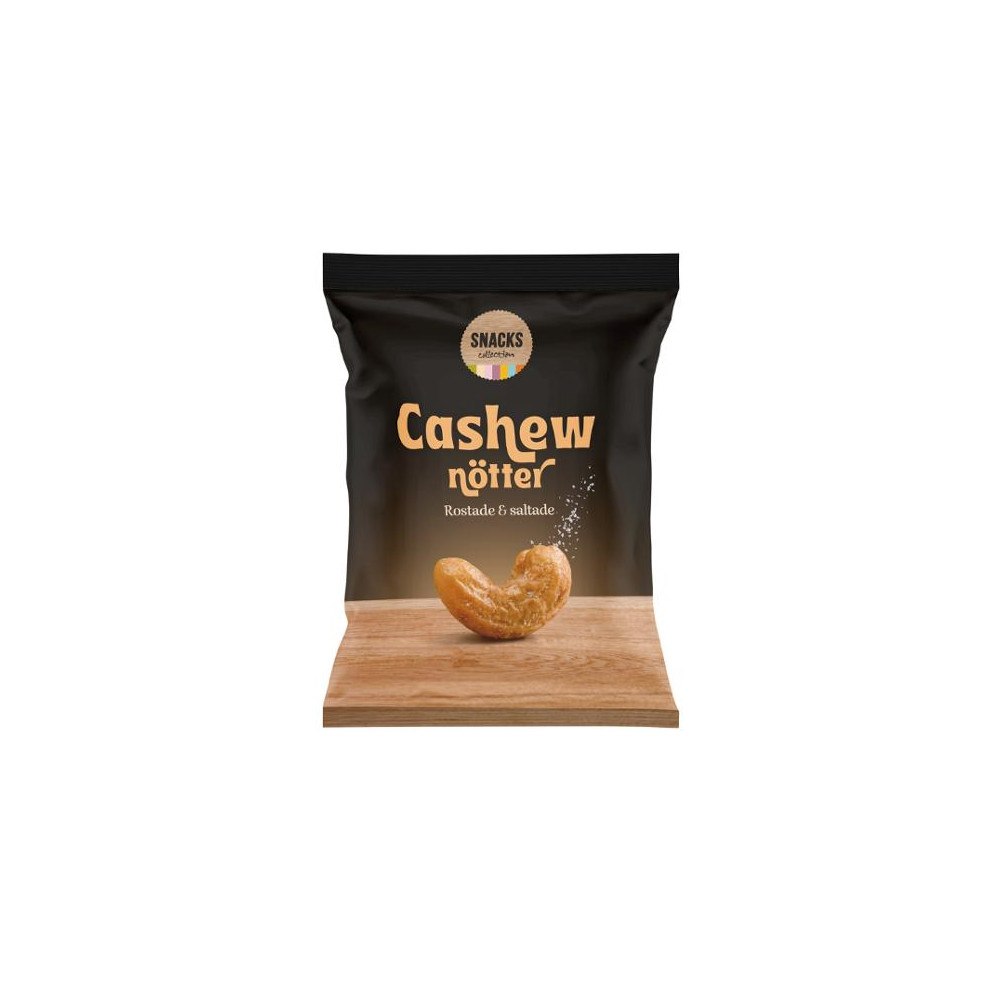 SNACKS Nötter SNACKS Cashew rost/salt 275g