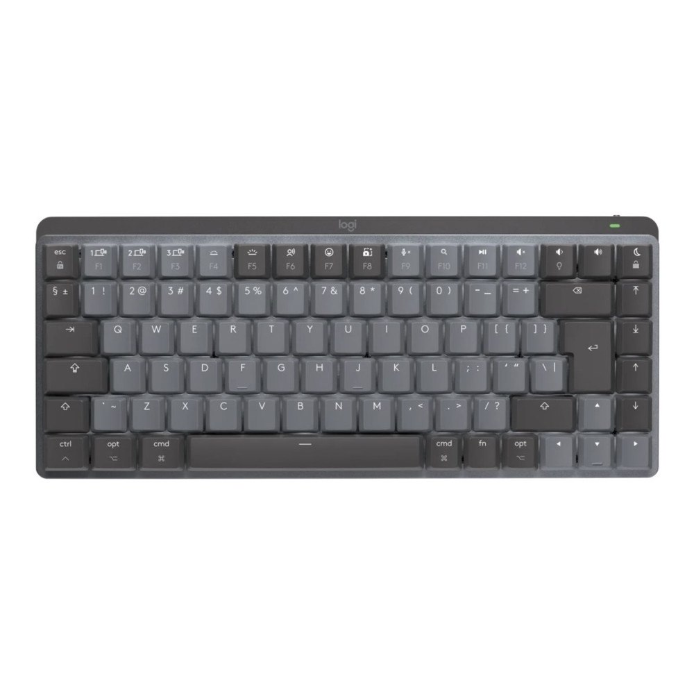 Logitech Logitech Master Series MX Mechanical Mini for Mac - tangentbord - QWERTY - USA, internationellt - rymdgrå Inmatningsenhe...