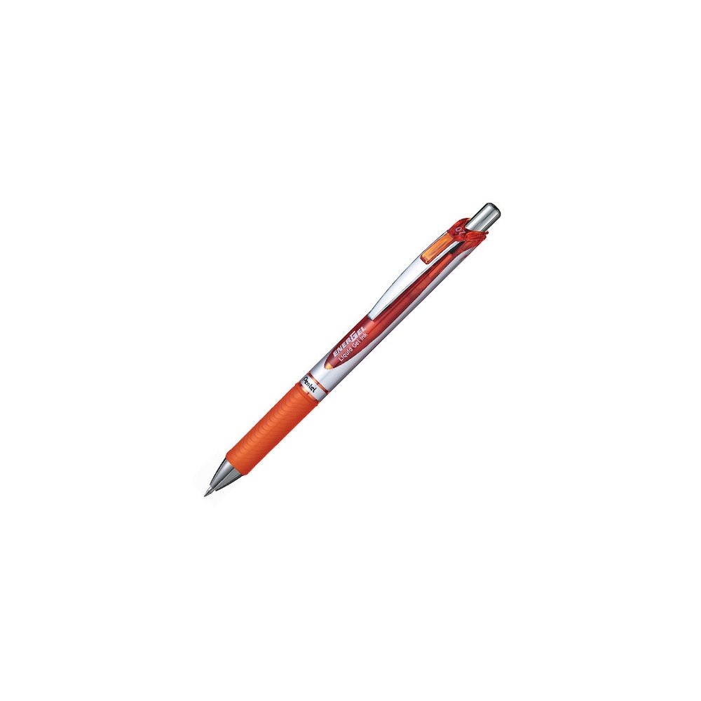 Pentel Gelpen, Pentel Energel BL77, genopfyldelig, 0,7 mm, orange,...