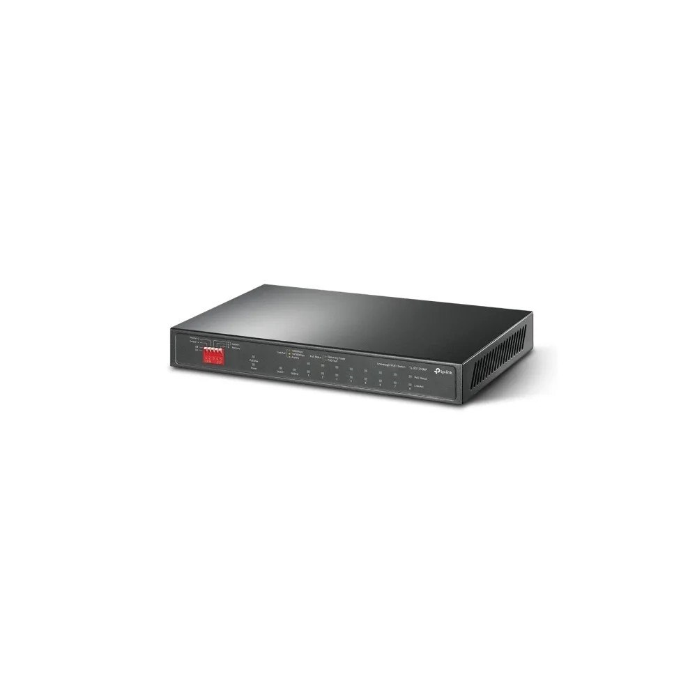 TP-LINK TP-Link TL-SG1210MP V3 - switch - 10 portar - ohanterad