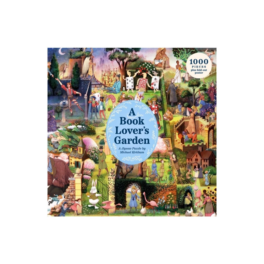Orion Publishing Group NON Boo Pussel A Book Lover's Garden 1000 bitar