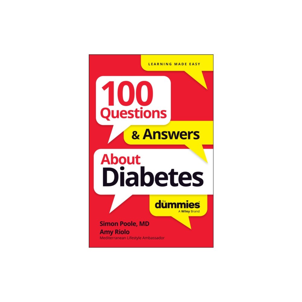 John Wiley & Sons Inc 100 Questions & Answers About Diabetes For Dummies (häftad, eng)