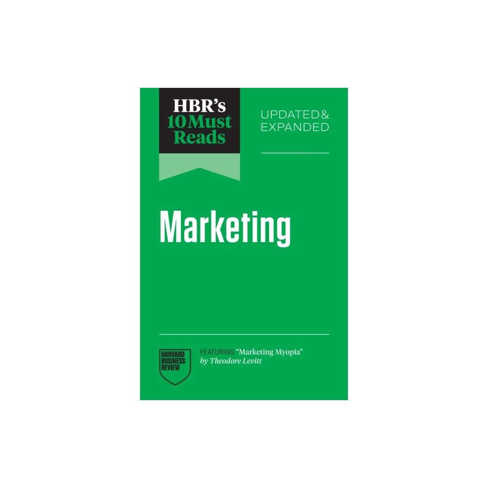 Harvard Business Review Press HBR's 10 Must Reads on Marketing (häftad, eng)