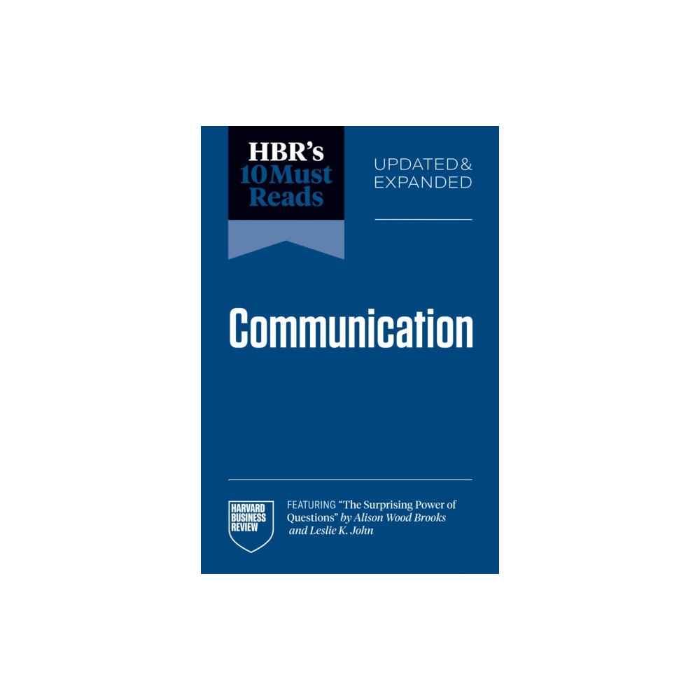 Harvard Business Review Press HBR's 10 Must Reads on Communication (häftad, eng)