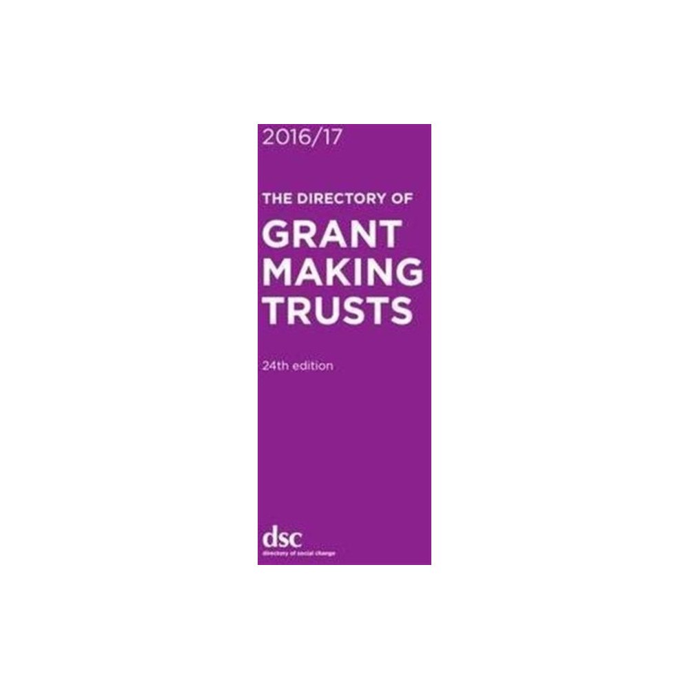 Directory of Social Change The Directory of Grant Making Trusts (inbunden, eng)