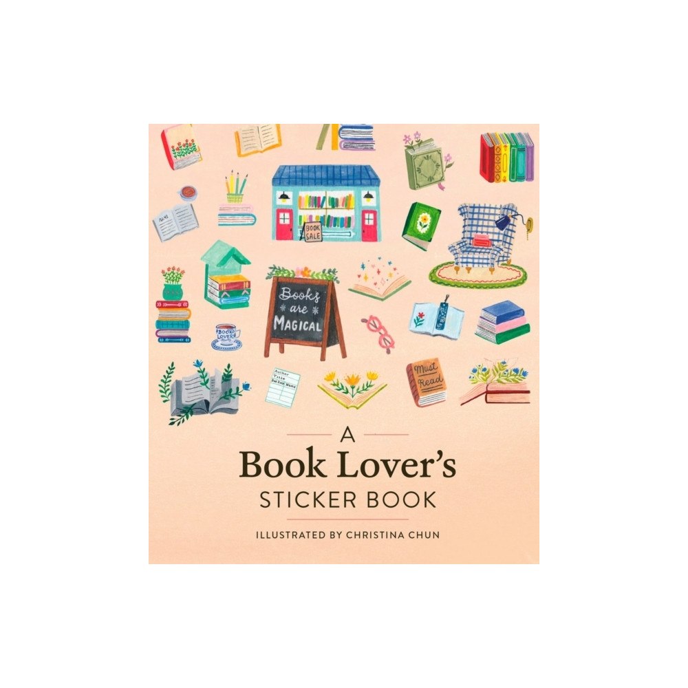 Workman Publishing A Book Lover's Sticker Book (inbunden, eng)