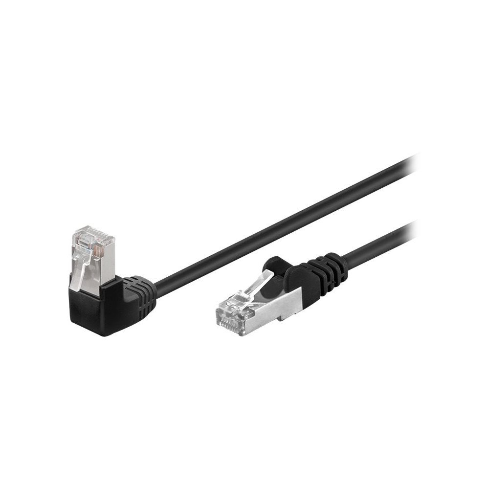 WENTRONIC GMBH goobay nätverkskabel - 25 cm - svart