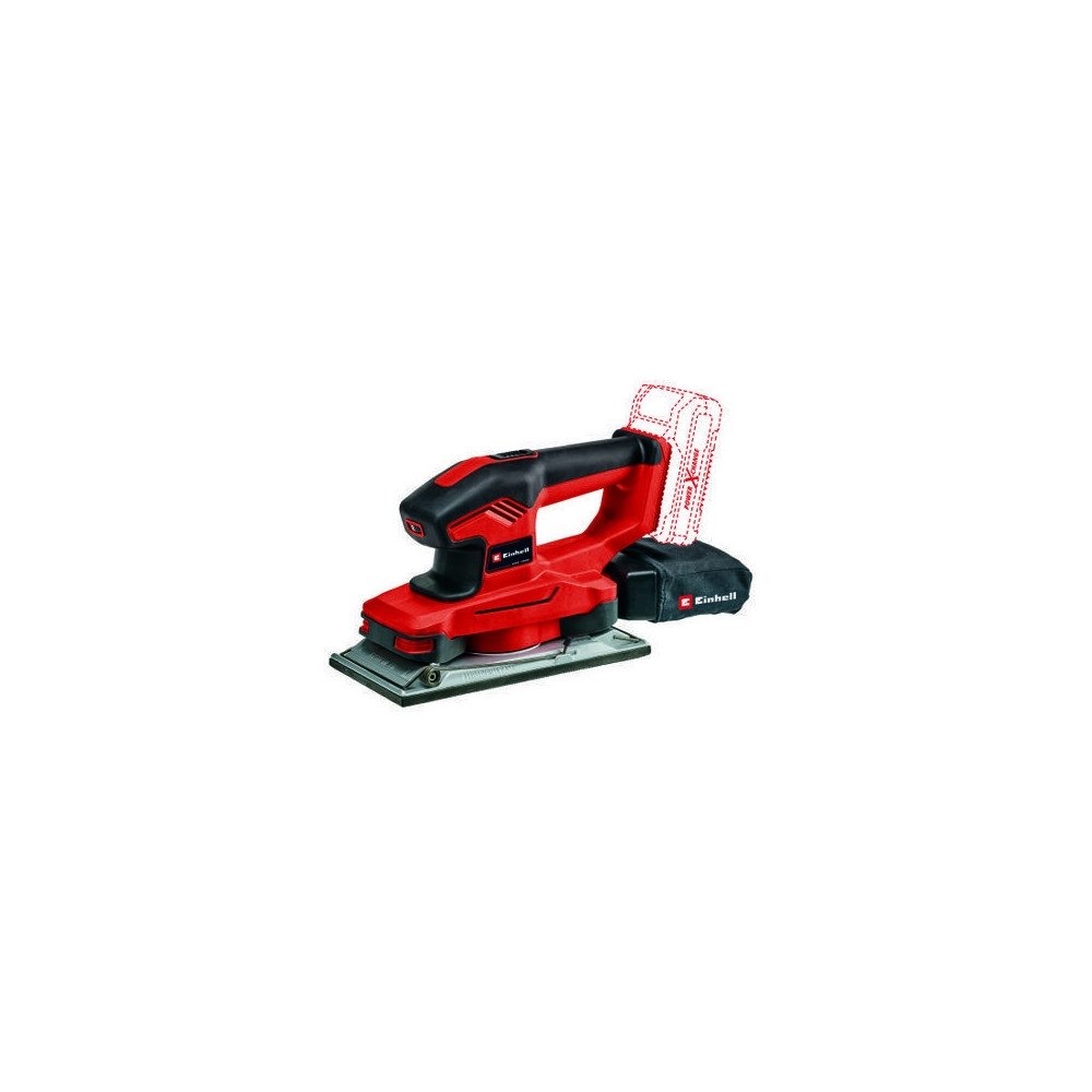 Einhell Einhell TE-OS 18/230 Li Solo, Planslipmaskin, Svart, Röd, 70...