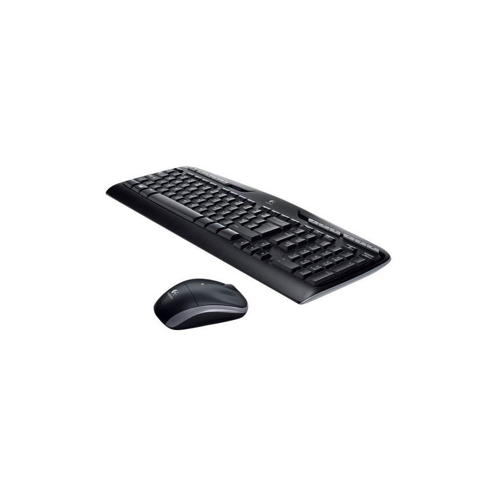 Logitech Logitech Wireless Combo MK330 - sats med tangentbord och mus - brittisk - svart Inmatningsenhet