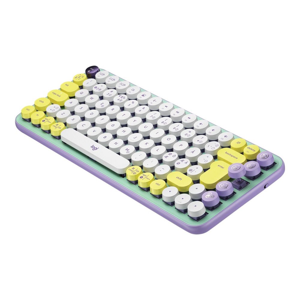 Logitech Logitech POP Keys - tangentbord - QWERTY - hela norden - daydream Inmatningsenhet