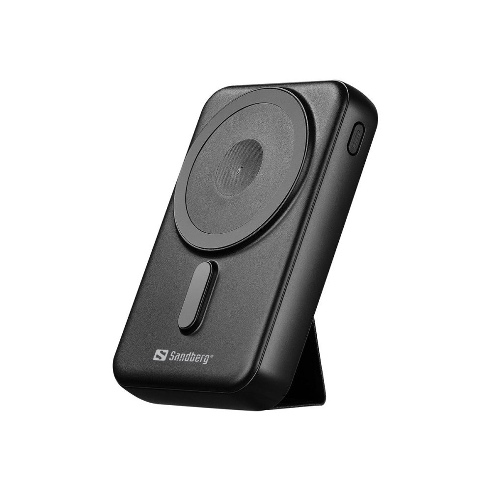 Sandberg Sandberg trådlöst laddställ - USB-C, USB typ A - 10 Watt