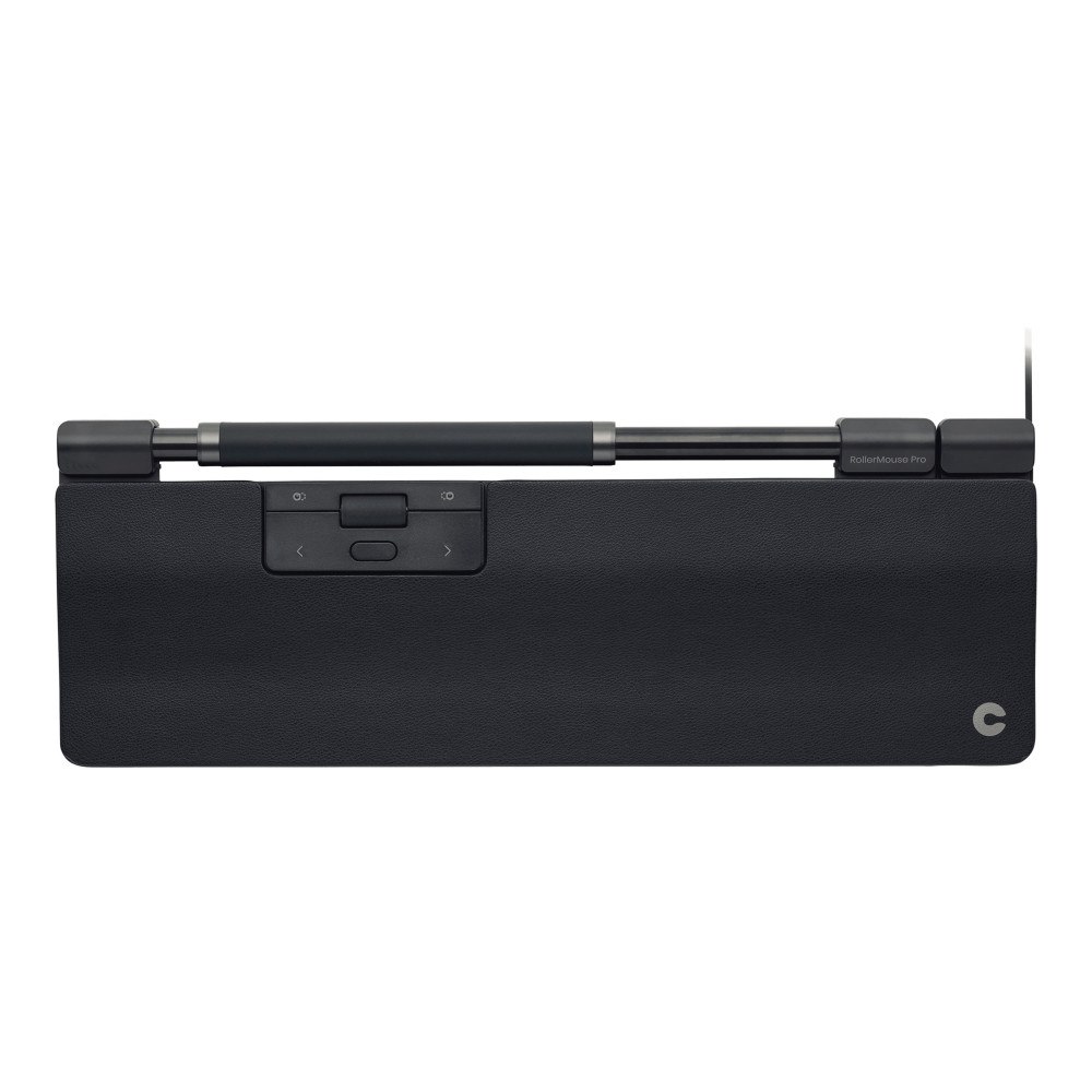 Contour, Inc Contour RollerMouse Pro - centrerad mus - med utökat handledsstöd och veganskt läder - USB