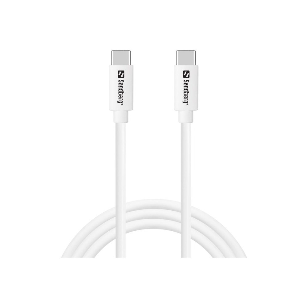 Sandberg Sandberg Saver - USB typ C-kabel - USB-C till USB-C - 1 m