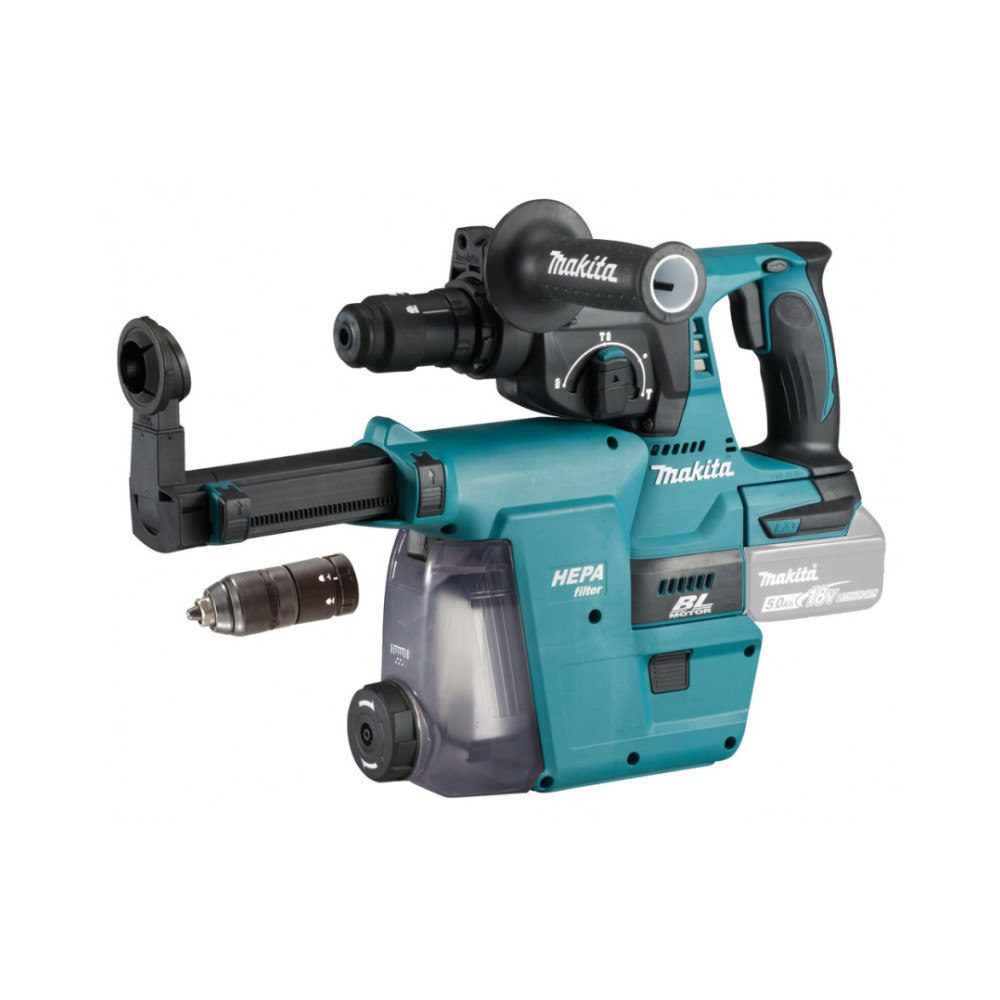 Makita Makita DHR243ZJW batteridriven slagborr 18 V, SDS-PLUS, 2,0J...