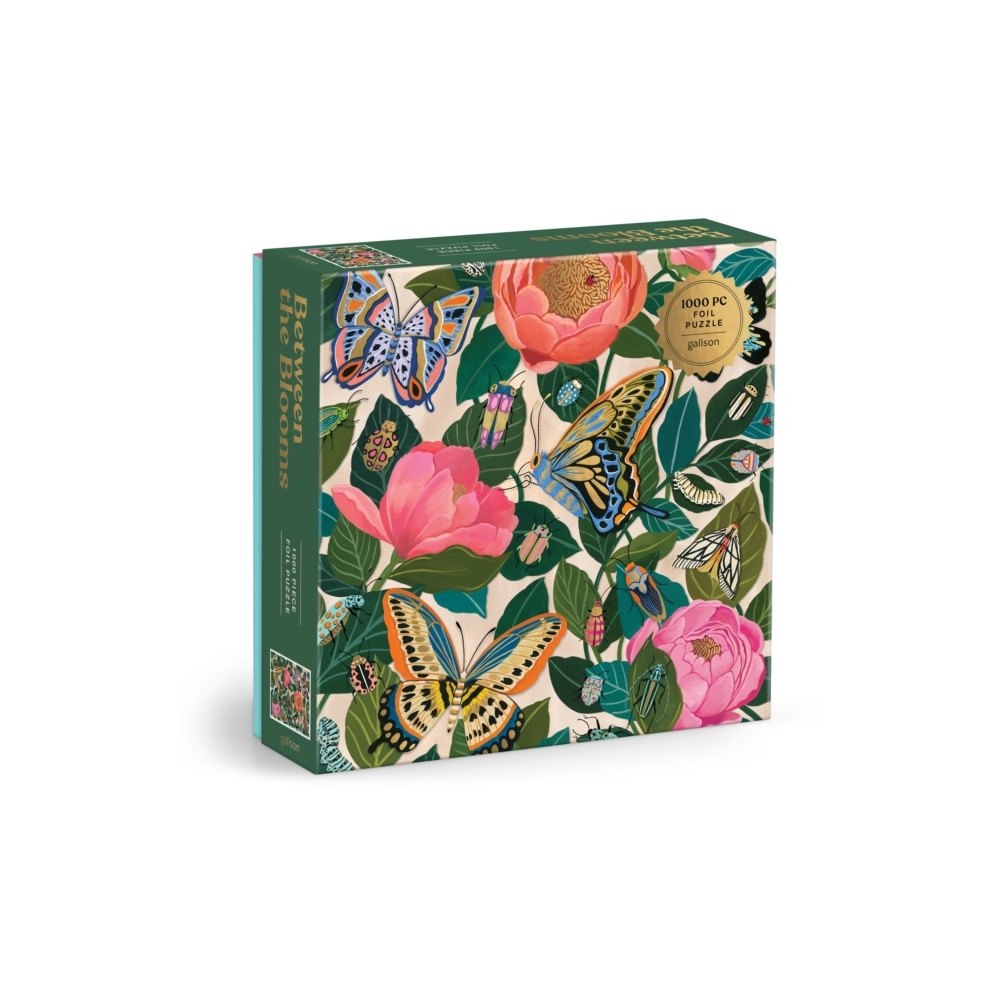 Galison Between the Blooms 1000 Piece Foil Puzzle (bok, eng)