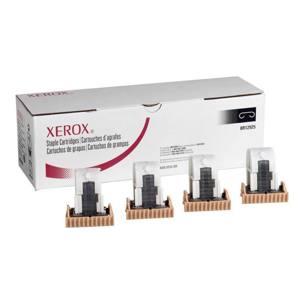 XEROX Xerox WorkCentre 7525/7530/7535/7545/7556 - häftklammermagasin (paket om 4)