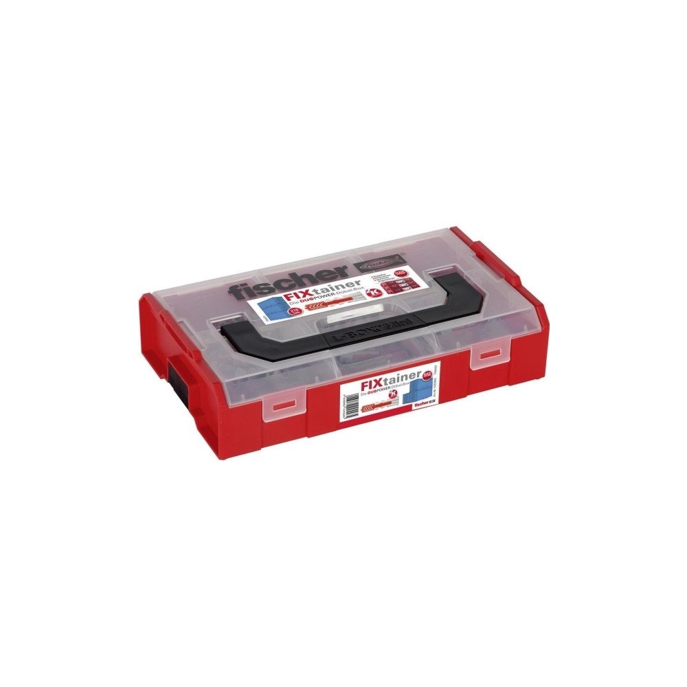 Fischer Fischer 535968, Förvaringslåda, Svart, Röd, Transparent, Rek...