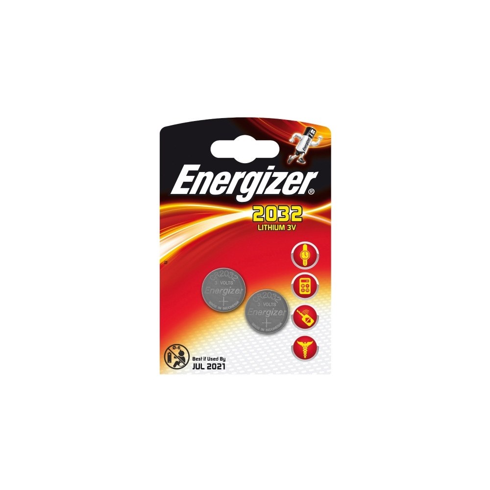 ENERGIZER Energizer 2032 batteri - 2 x CR2032 - Li