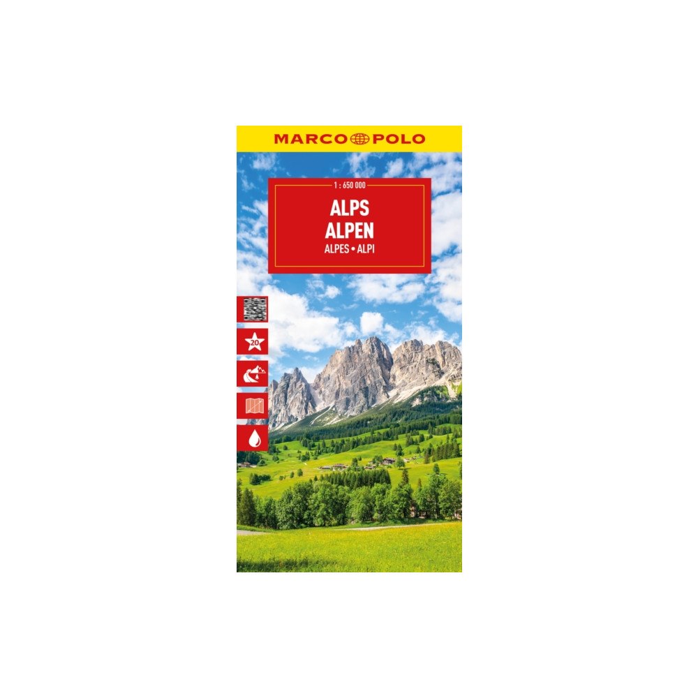 MAIRDUMONT GmbH & Co. KG Alps Marco Polo Map