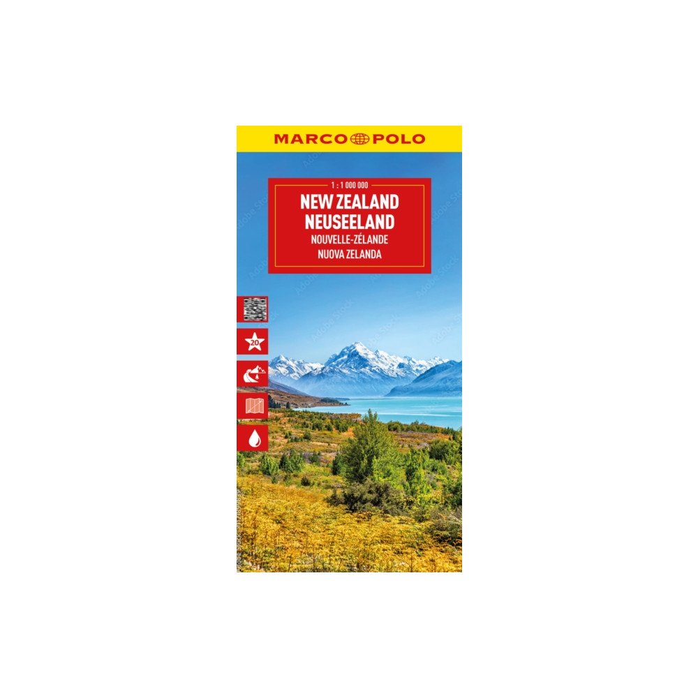 MAIRDUMONT GmbH & Co. KG New Zealand Marco Polo Map