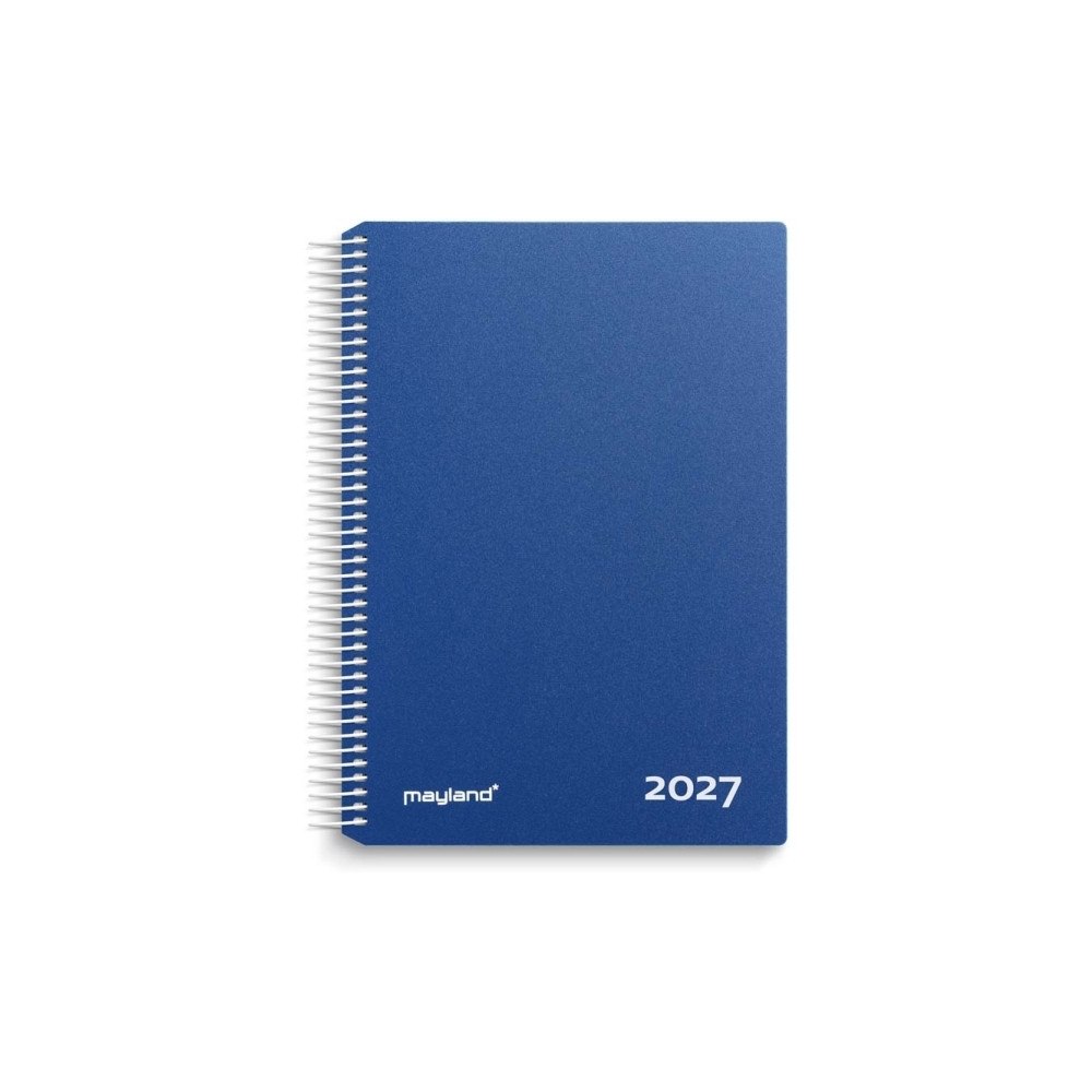 Mayland-Burde Mayland 17218020, 398 ark, Inbunden, Blå, Spiralbindning, Da...