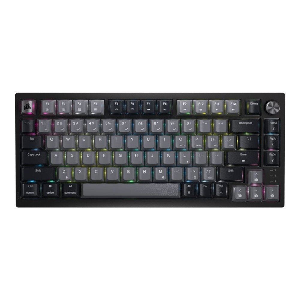Corsair Microsystems CORSAIR K65 PLUS Wireless - tangentbord - 75% compact - QWERTY - Nordisk Inmatningsenhet