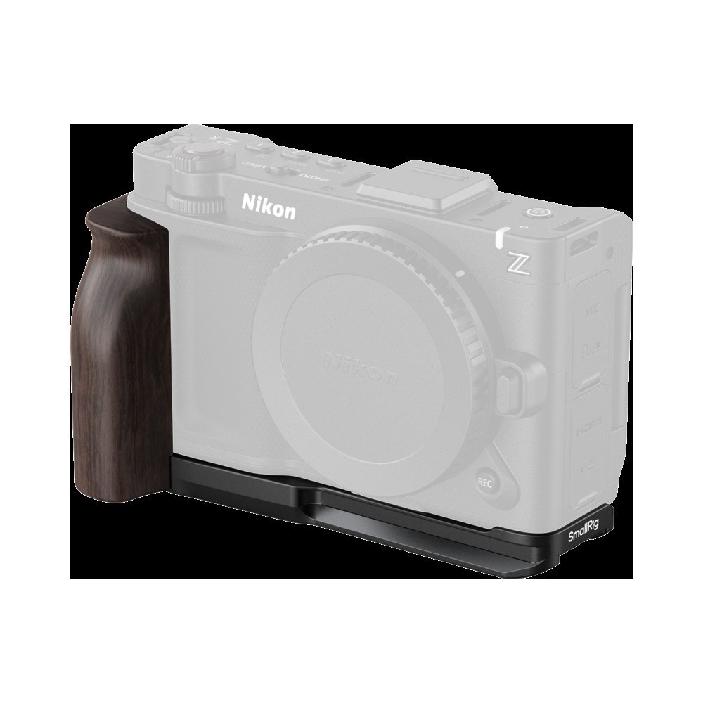 SMALLRIG SmallRig 5906 L-Shaped Mount Plate with Wooden Handle for Nikon ZR