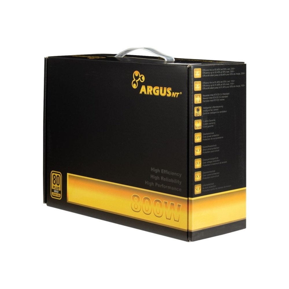 Inter-Tech Elektronik Handels Argus GPS-800 - nätaggregat - 800 Watt