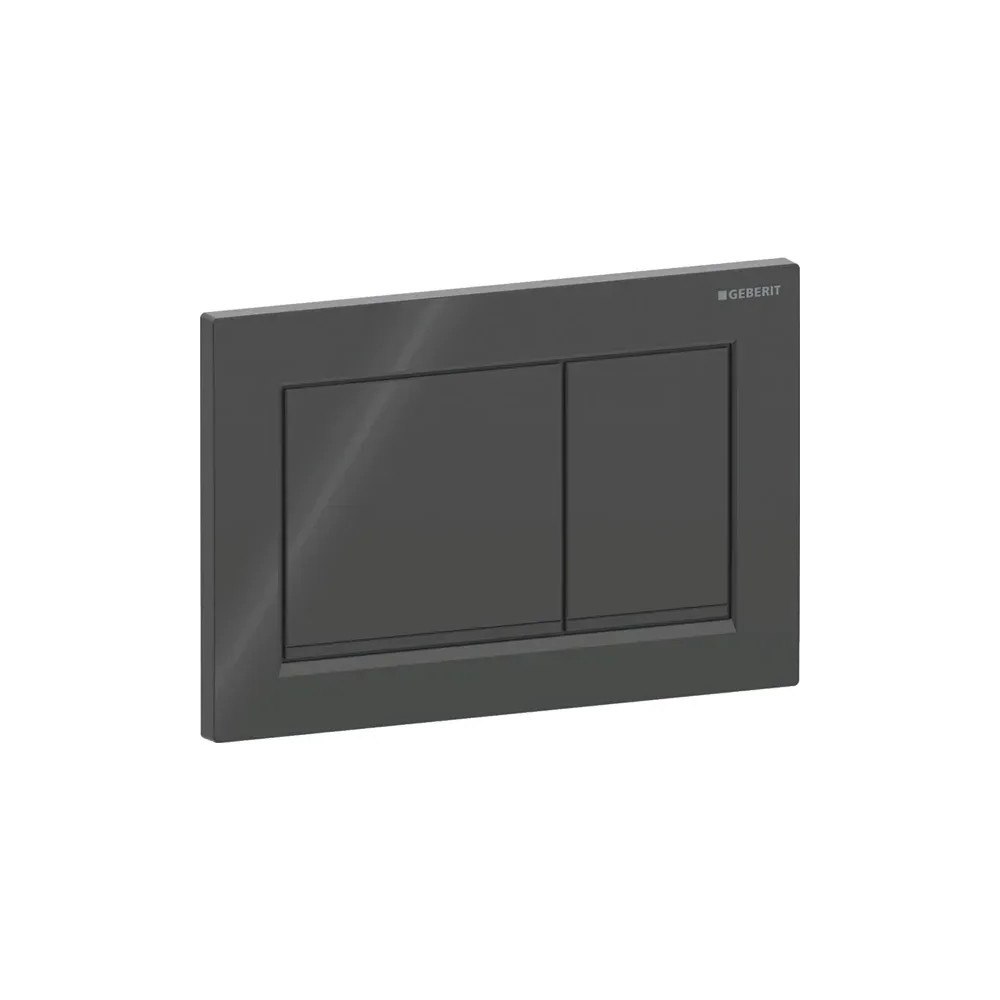 GEBERIT Geberit Omega30 spolplatta, vinklad, dubbelspolning, Knapp:...