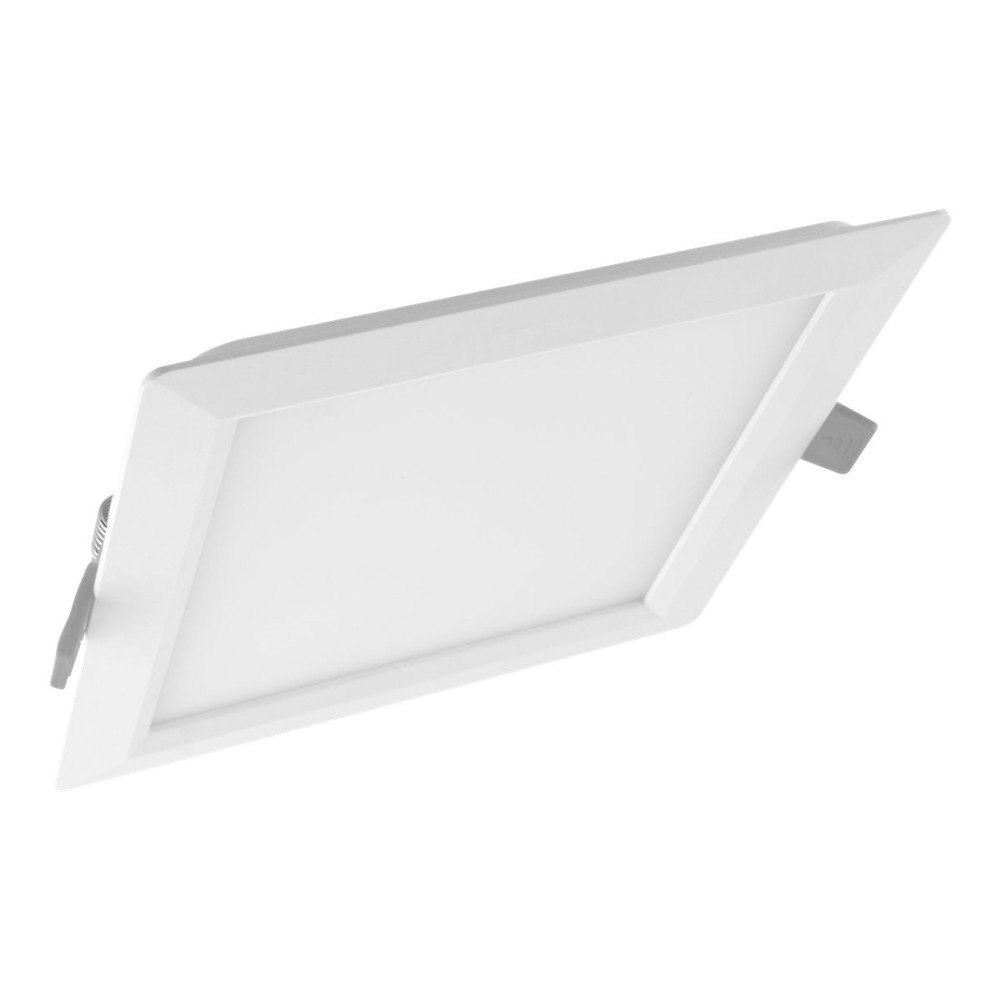 LEDVANCE LEDVANCE DOWNLIGHT SLIM - wall/ceiling recessed lamp - LED - 12 W - svalt vitt ljus - 4000 K - fyrkantig - vit
