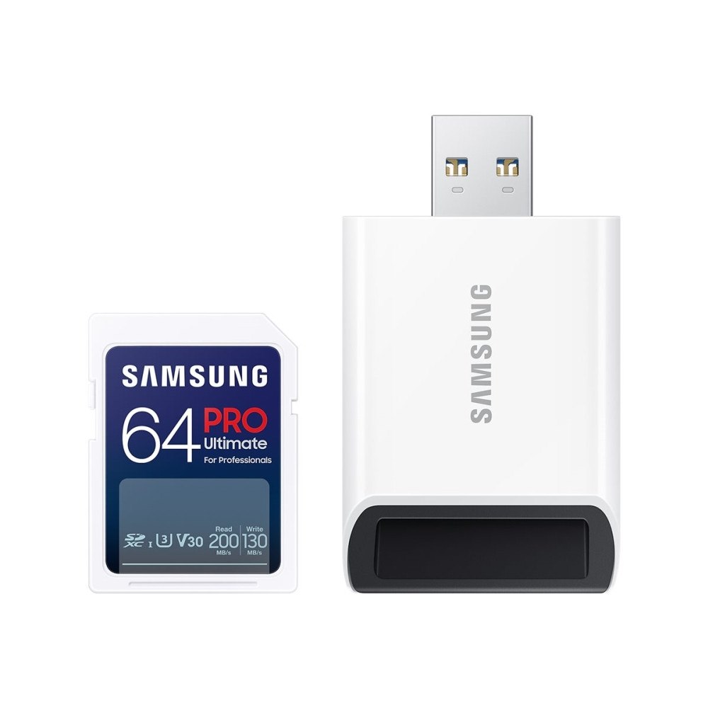 SAMSUNG Samsung PRO Ultimate MB-SY64SB - flash-minneskort - 64 GB - SDXC UHS-I