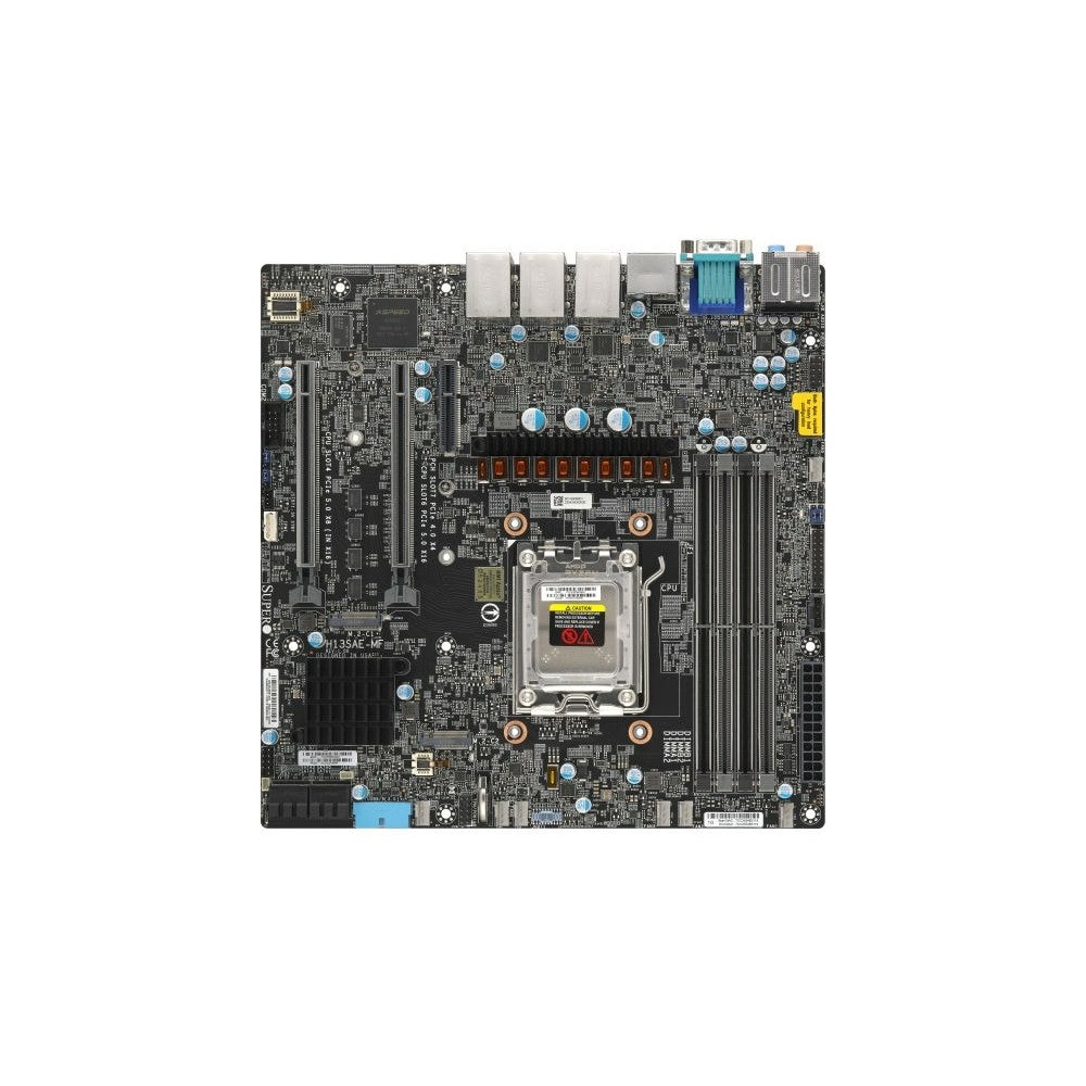 SUPER MICRO Computer SuperMicro Supermicro-moderkort H13SAE-MF micro-ATX Socket A...