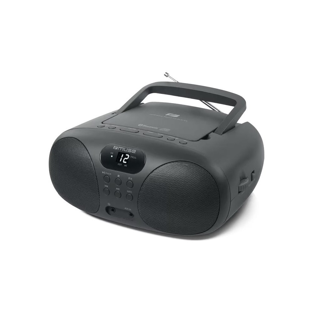 Muse Muse MD-208 BT - boombox - inget operativsystem - Bluetooth, CD