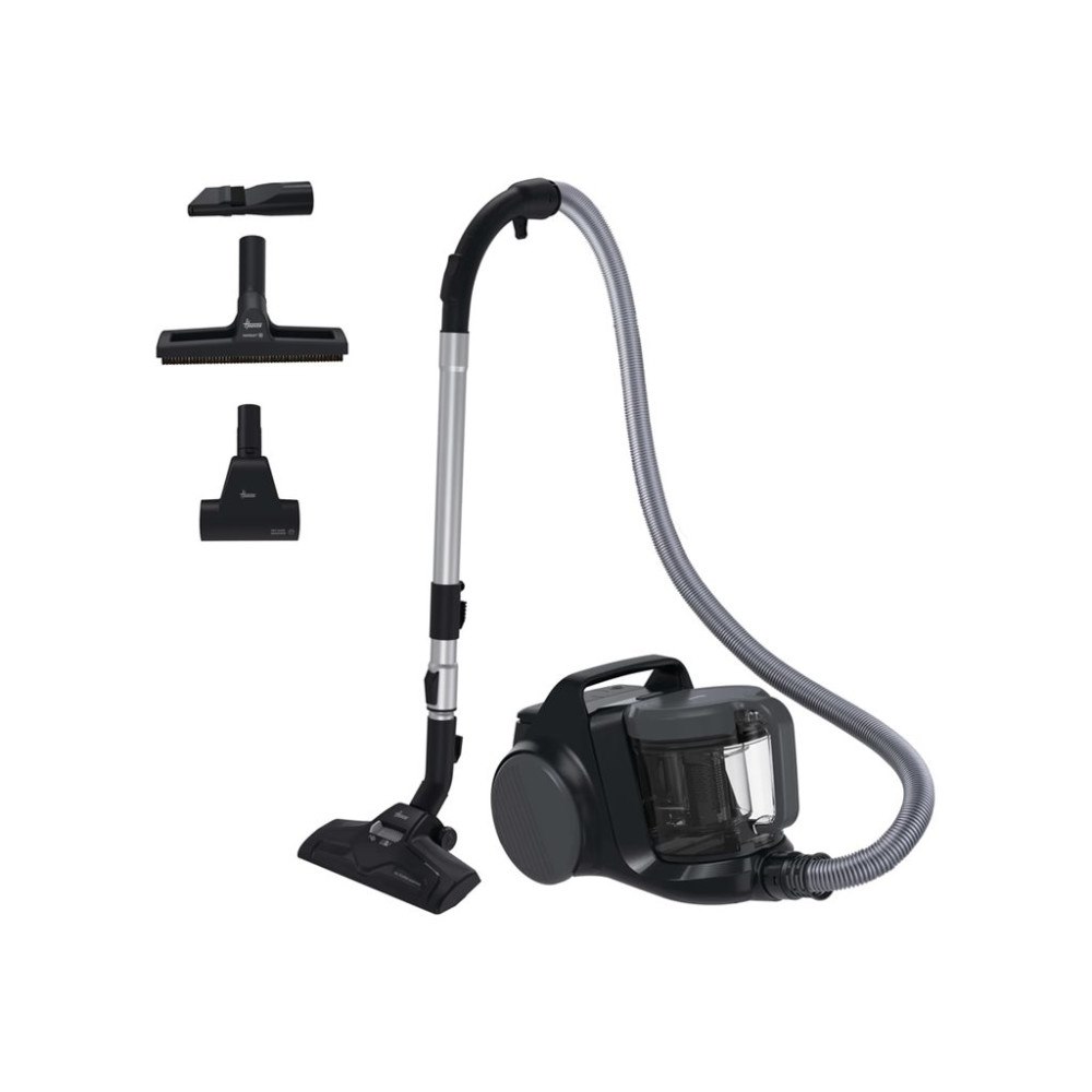 Hoover Hoover HP2 TURBO - dammsugare - med behållare - urban black