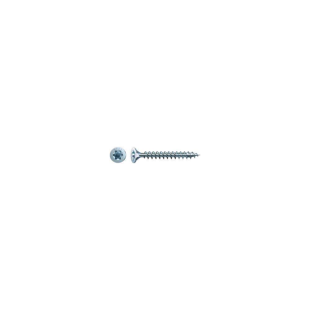 Spax SPAX 1191010500503, Skruv, Metall, Zink, Trä, Platt huvud, T...