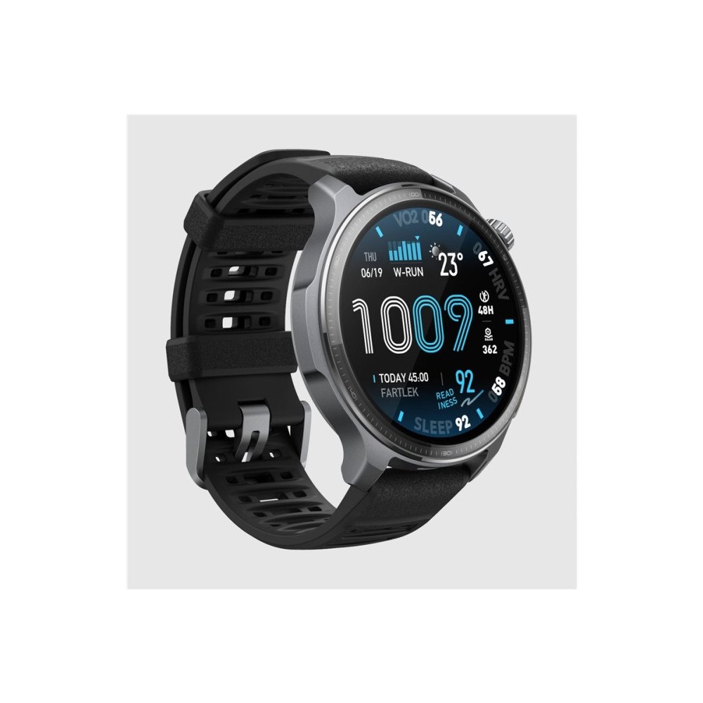 Huami Amazfit Balance 2 XT - fiberförstärkta polymerer - smart klocka med rem - svart