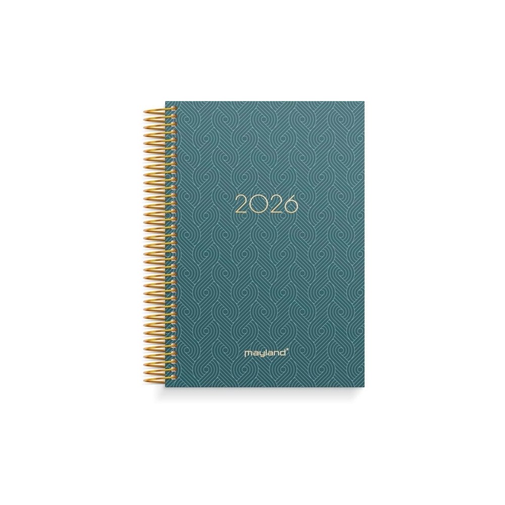 Mayland-Burde Mayland 16210040, 416 ark, Inbunden, Multifärg, Spiralbindni...