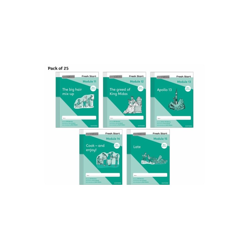 Oxford University Press Read Write Inc. Fresh Start: 2024 Modules 11-15 - Pack of 25 (häftad, eng)
