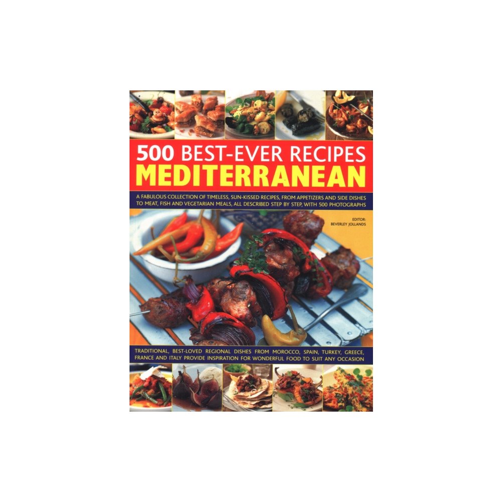 Anness publishing 500 Best-Ever Recipes: Mediterranean (häftad, eng)