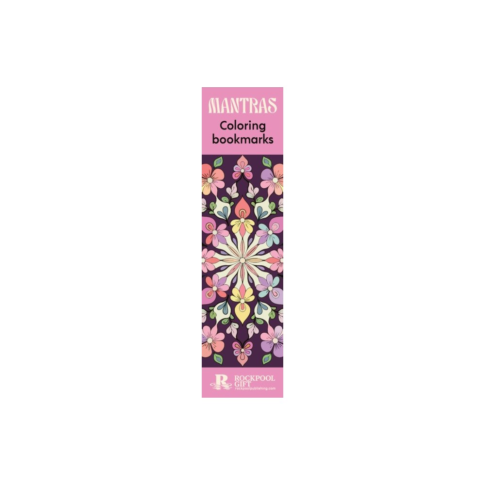 Rockpool Publishing Mantras Coloring Bookmarks (häftad, eng)