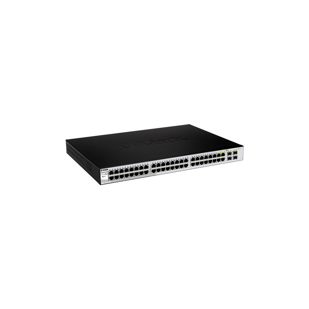 D-Link Systems D-Link Web Smart DGS-1210-48 - switch - 48 portar - Administrerad