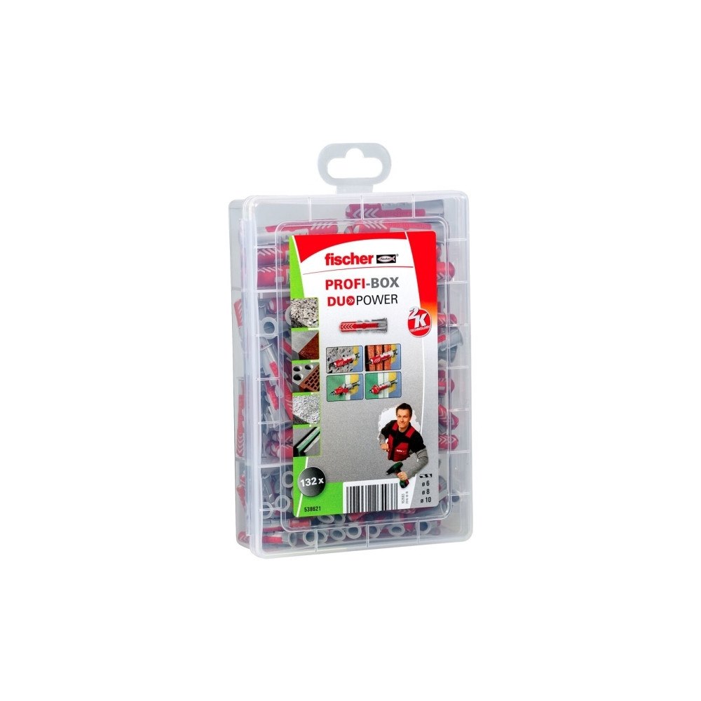 Fischer Fischer 538621, Väggplugg, Autoklaverad lättbetong, Gipsskiv...