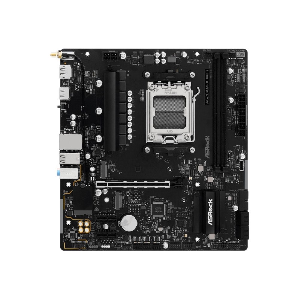 ASRock ASRock A620AM-X WIFI - moderkort - micro ATX - Socket AM5 - AMD A620A